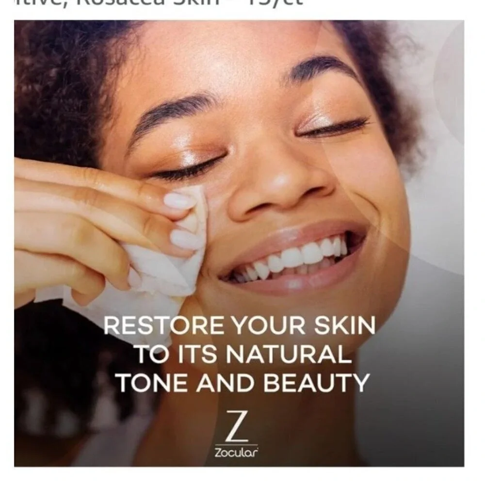 ZocuZap Acne Face Wipes Moisturizing Face Cleansing Wipes for Acne‎ Makeup B1